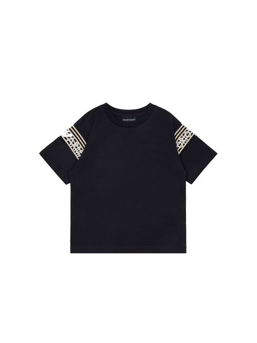 T-shirt, bambino, logata. EMPORIO ARMANI | EB000121 AF13306UB118